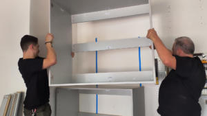 10ft x 78in x 23in Stackable Cabinet