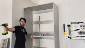 12ft x 78in x 23in Stackable Cabinet